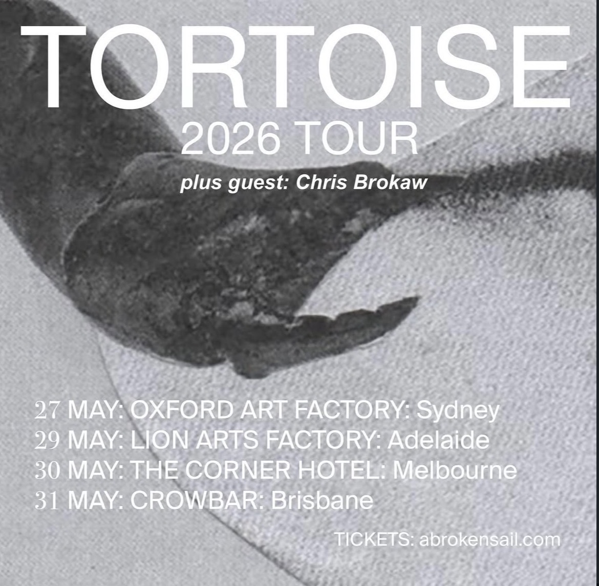 Tortoise with guest Chris Brokaw
