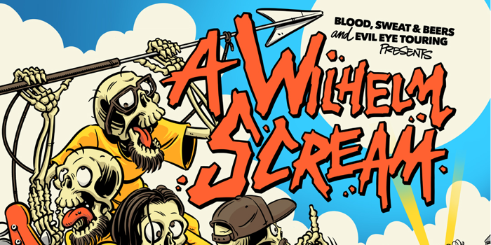 A Wilhelm Scream with support from Totally Unicorn, Flangipanis and The Final Fall