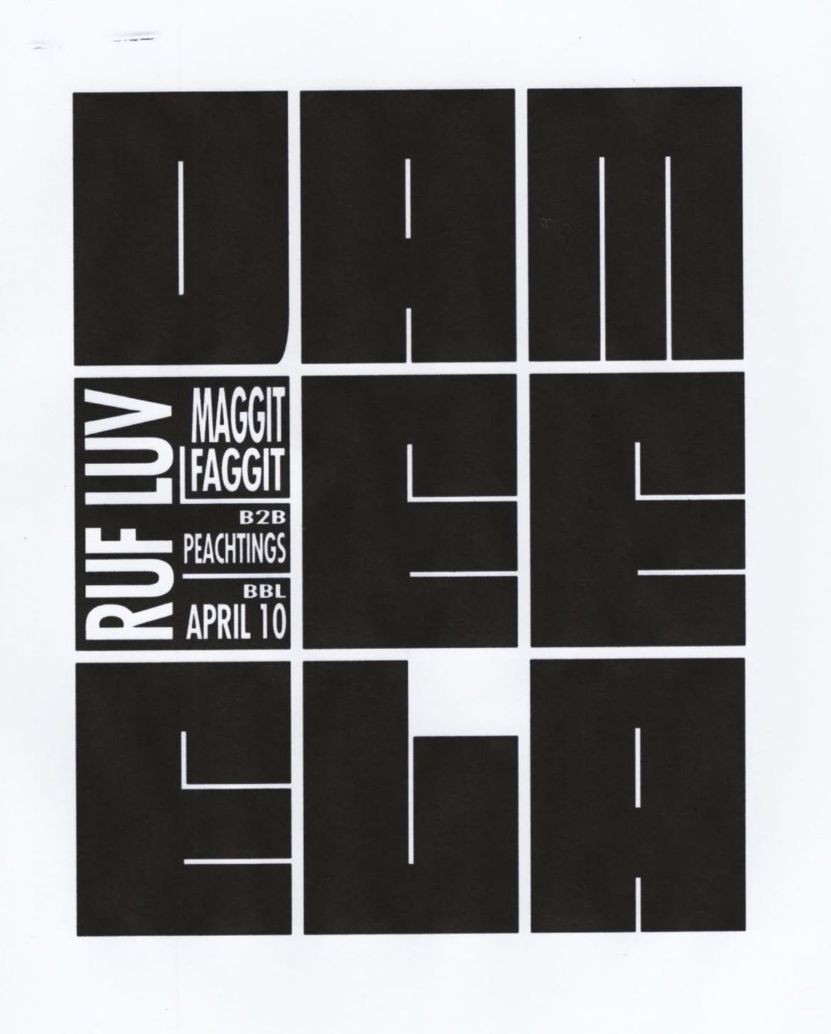 Ruf Luv ft. Dameeeela and Maggit Faggit b2b Peachtings