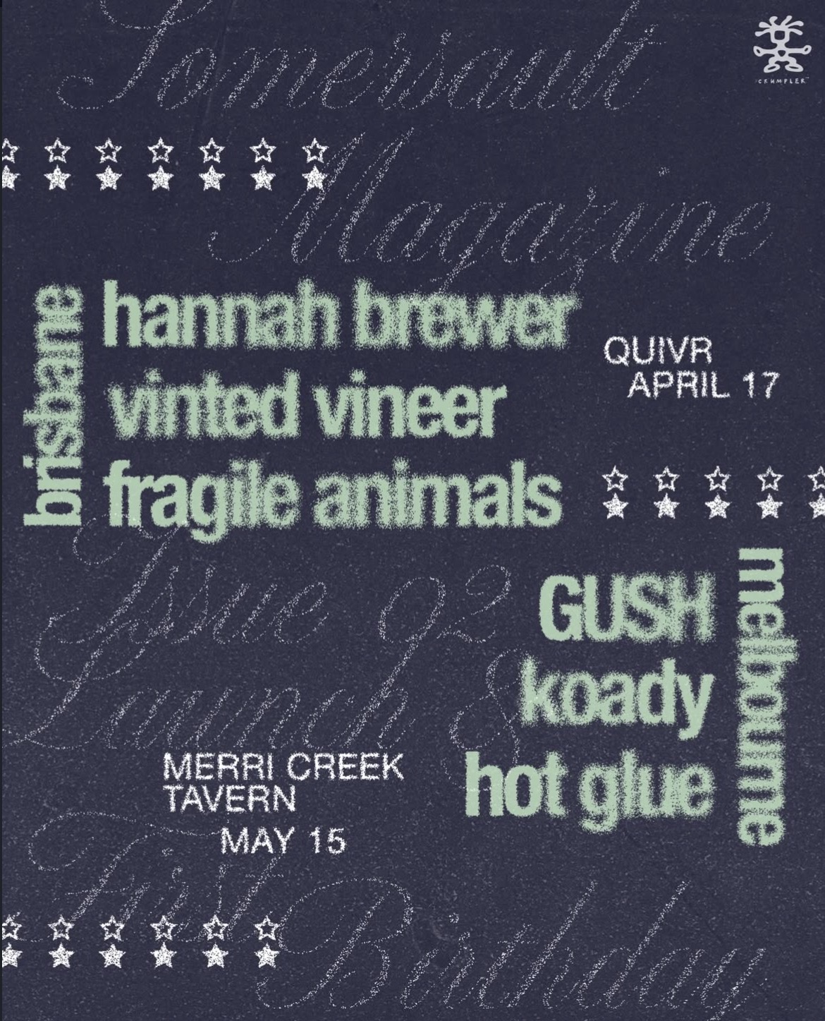 Hannah Brewer, Vinted Vineer and Fragile Animals