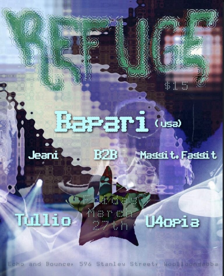 refuge ft. bapari (usa), jeani b2b maggit faggit, tullio and u4opia