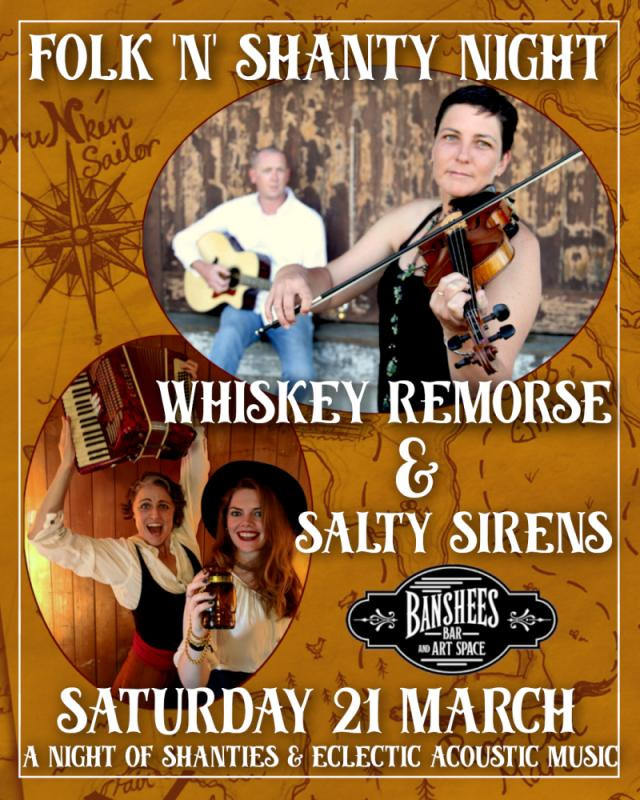 Folk'N'Shanty Night with Whiskey Remorse & The Salty Sirens