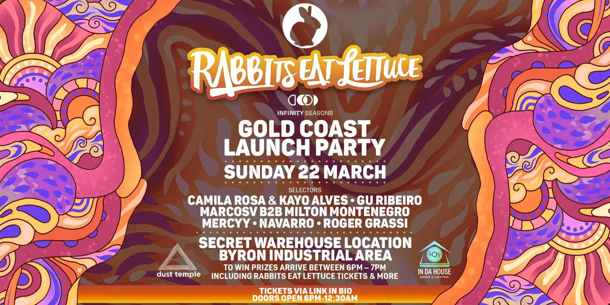 GOLD COAST - Rabbits Eat Lettuce 2026 PRE PARTY