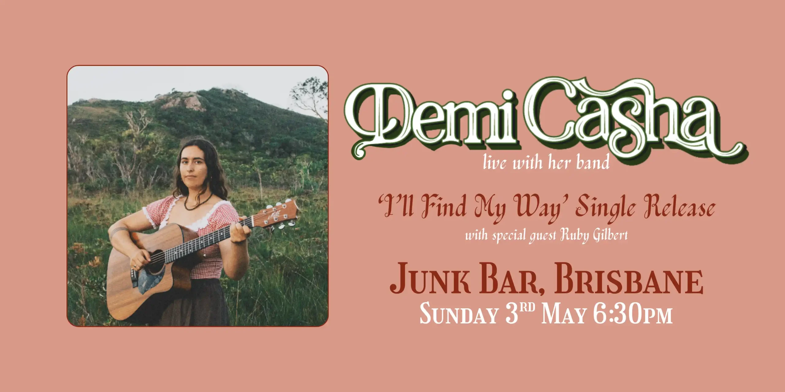 Demi Casha & Her Band Live at Junk Bar, Brisbane