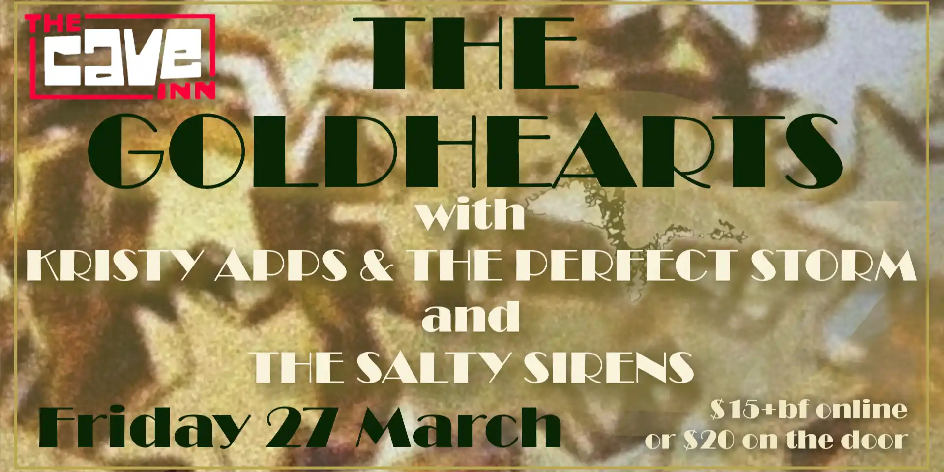 The Goldhearts, Kristy Apps + the perfect storm, The Salty Sirens