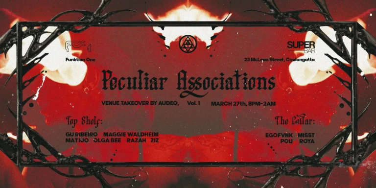 AUDEO x SUPERBAR : PECULIAR ASSOCIATIONS Vol. I