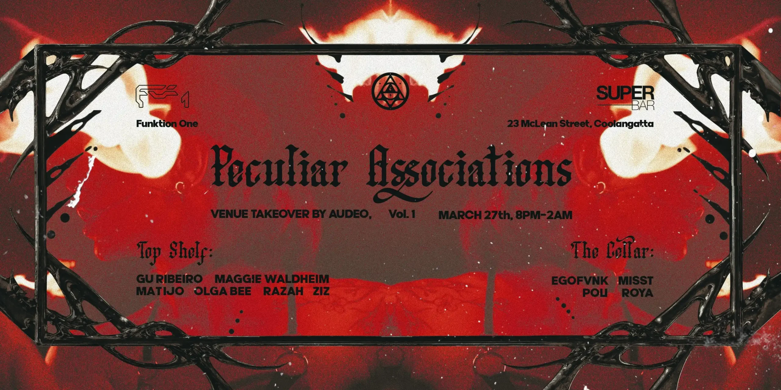 AUDEO x SUPERBAR : PECULIAR ASSOCIATIONS Vol. I