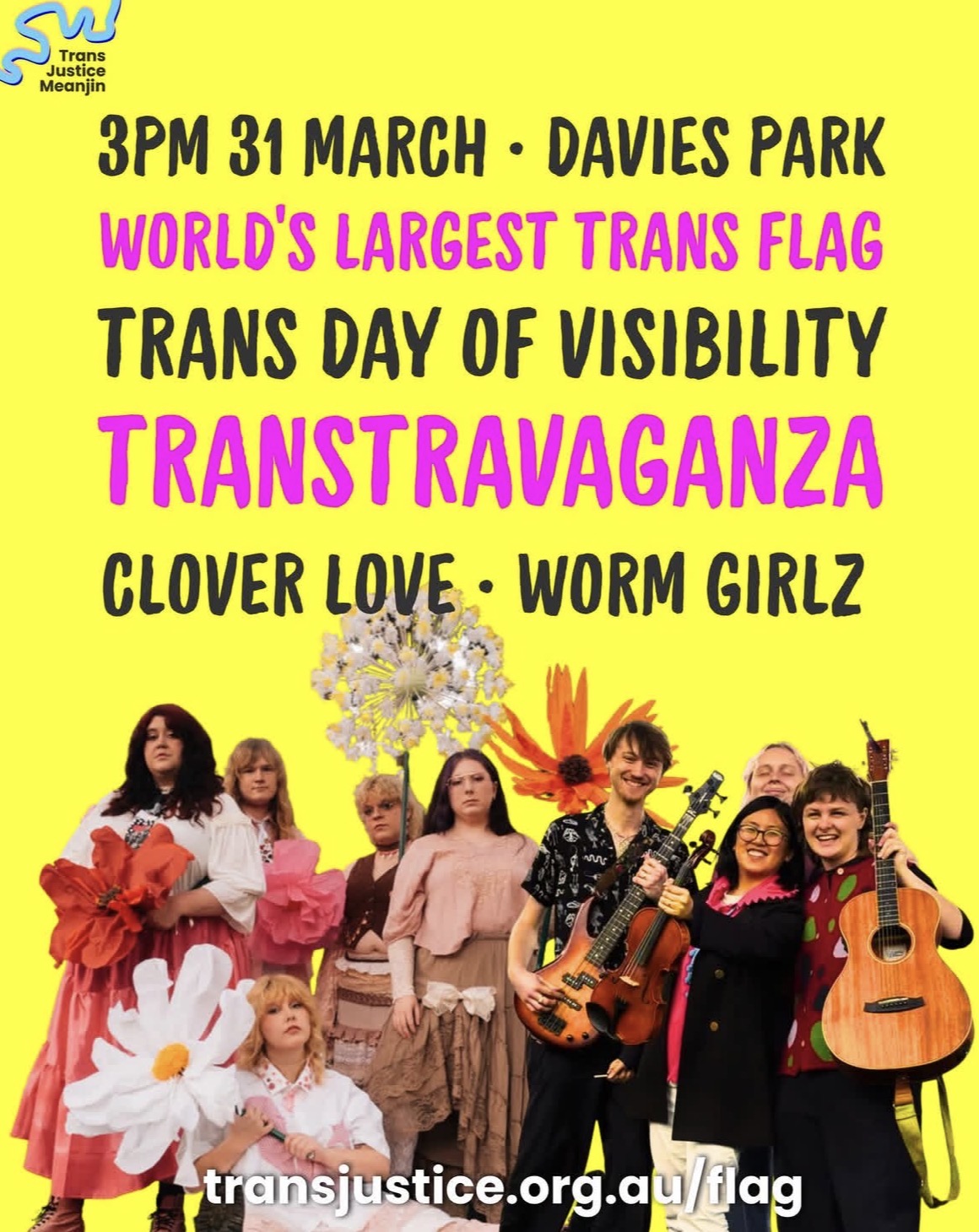 Trans Day of Visibility ‘Transtravaganza’ ft. Clover Lar and Worm Girlz (FREE EVENT)