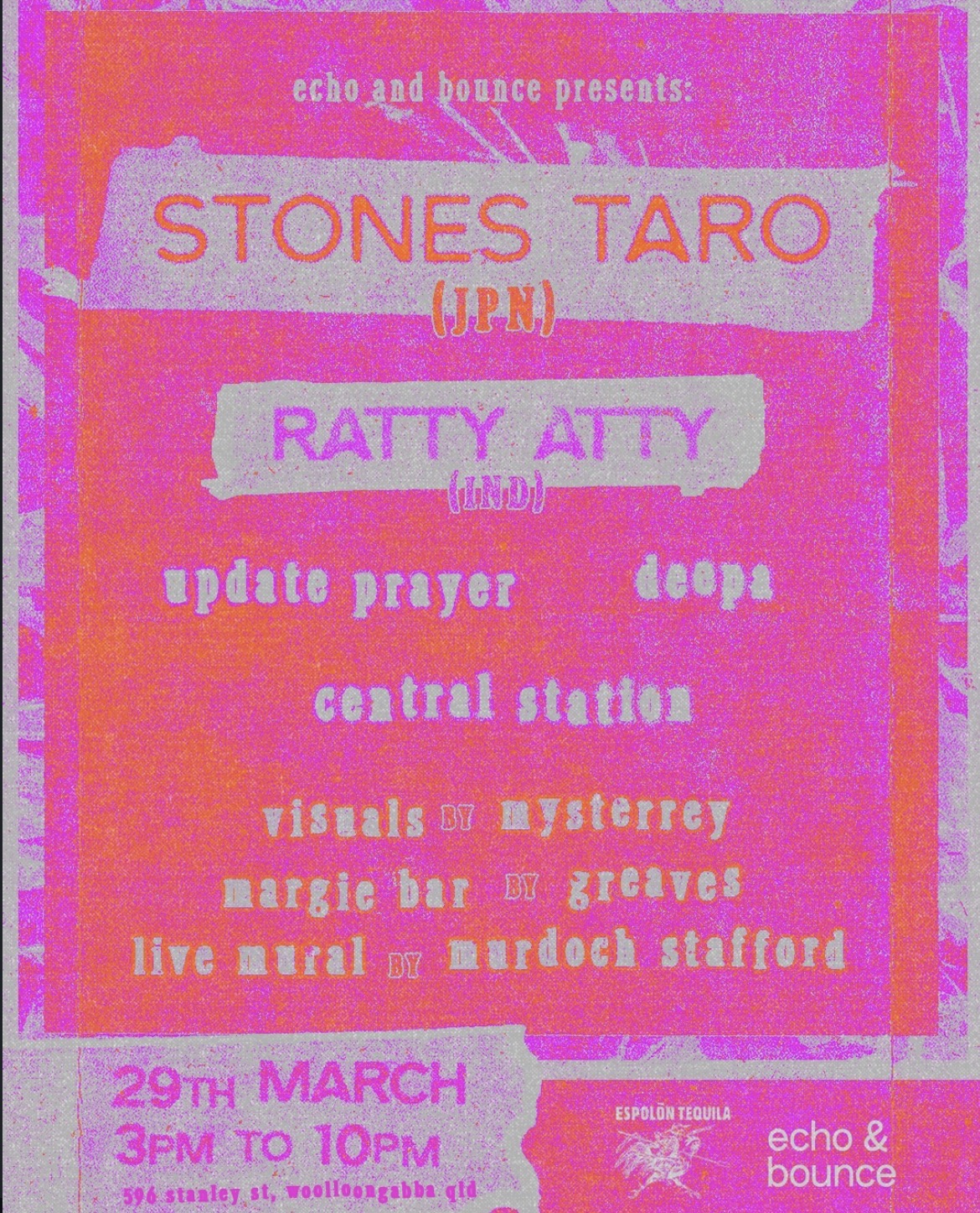 Stones Taro (Japan) + Ratty Atty + Update Prayer + Deepa + Central Station