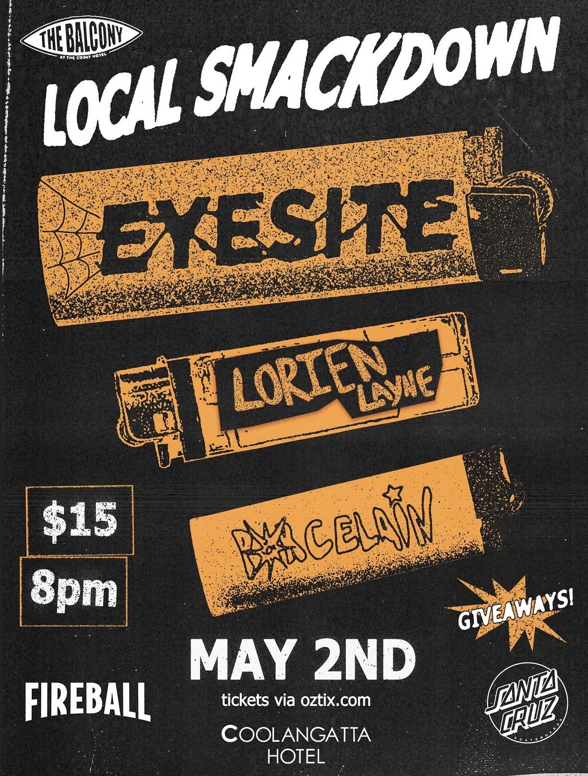 Local Smackdown ft. Eyesite, Lorien Layne and Porcelain