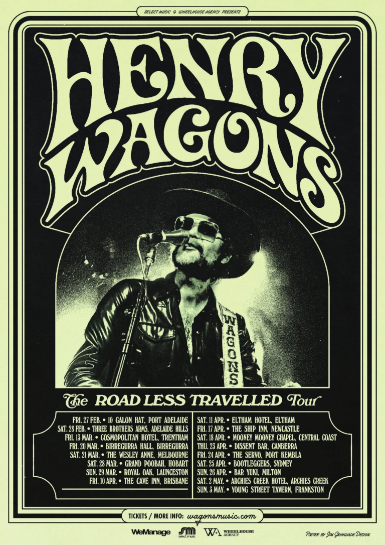 Henry Wagons – ‘The Road Less Travelled’ Tour (SOLD OUT)