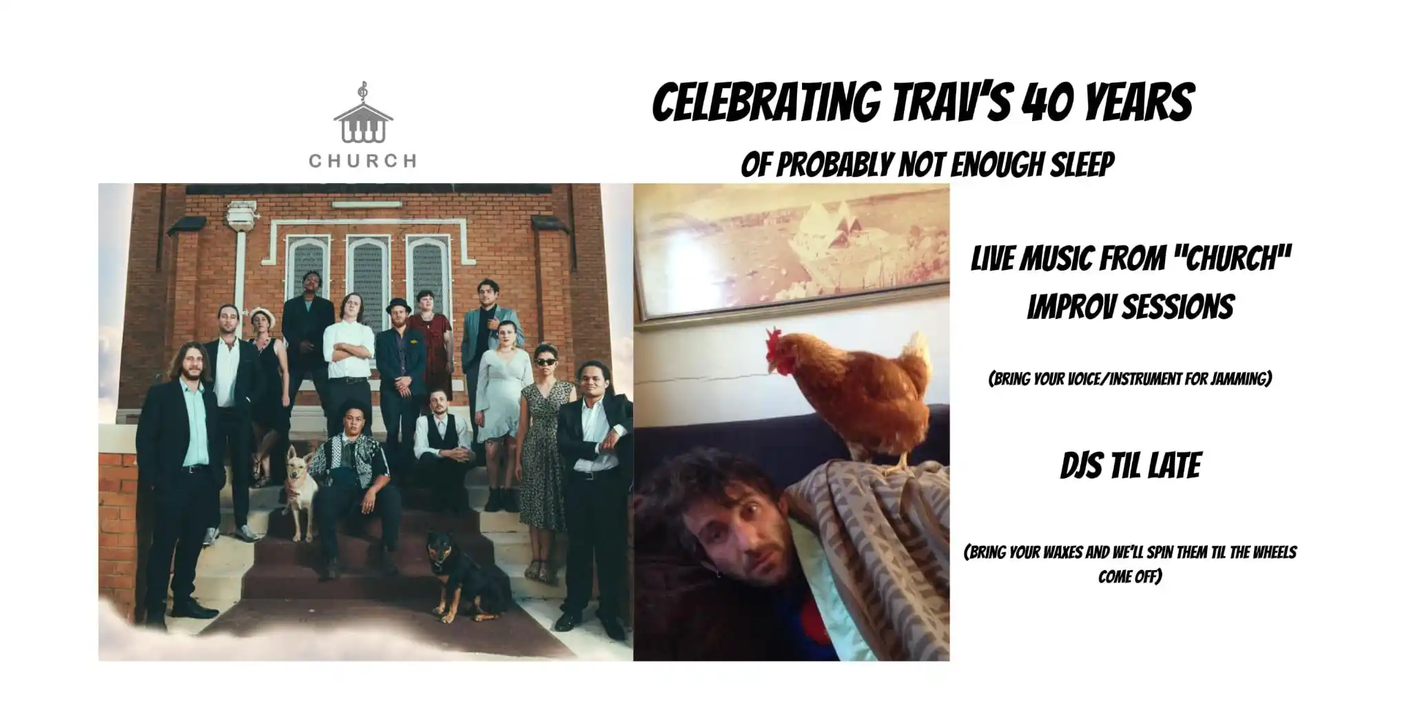 CHURCH x TRAV JENKINS 40th