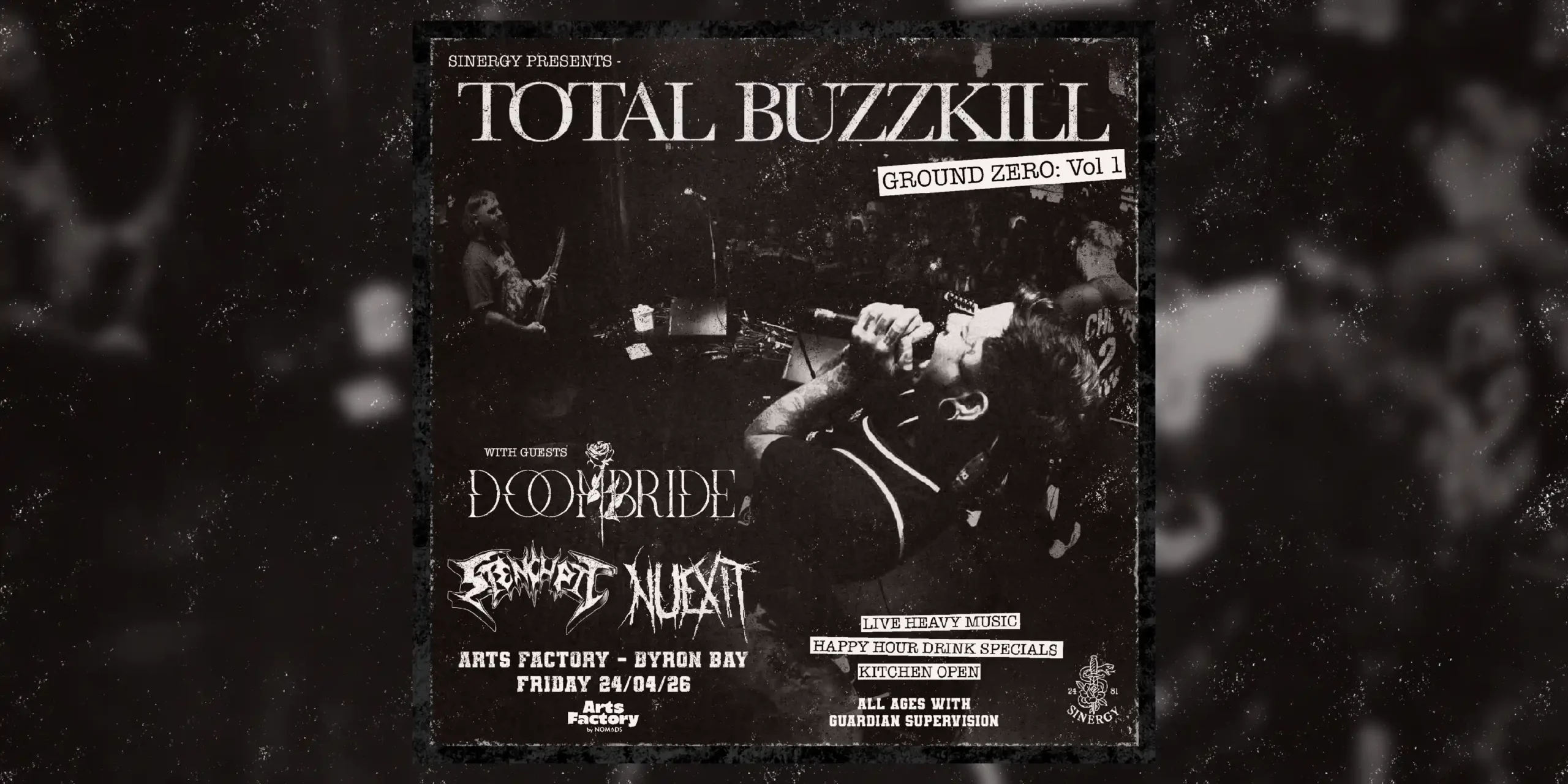 SINERGY PRESENTS: GROUND ZERO VOL 1 ft. TOTAL BUZZKILL