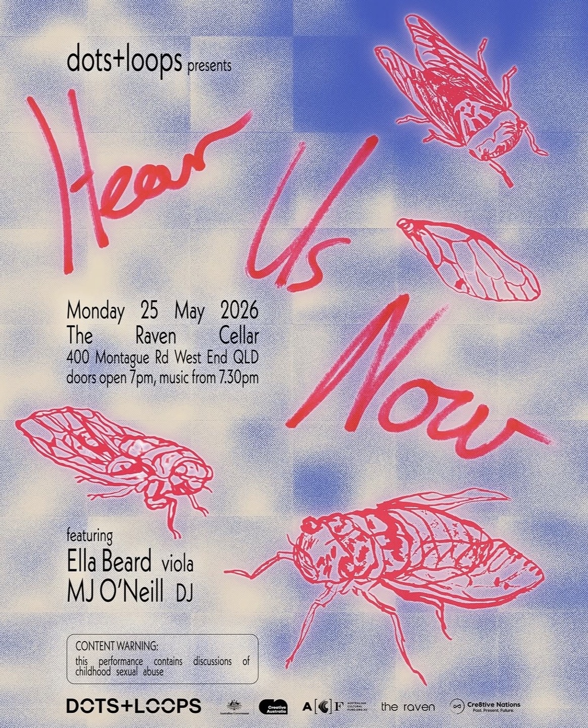 Dits & Loops presents: Hear Us Now ft. Ella Beard & MJ O’Neill