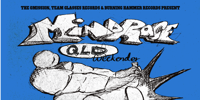 MINDRACE QLD WEEKENDER with DIZDAIN (Melb), SCRAM (Yamba) and GLORY DAYS