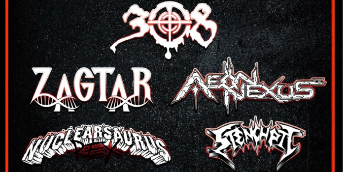 Hardline Media and Metal Evilution present VADER RESCHEDULING PARTY with 308, ZAGTAR, AEON NEXUS, NUCLEARSAURUS REX, STENCH PIT