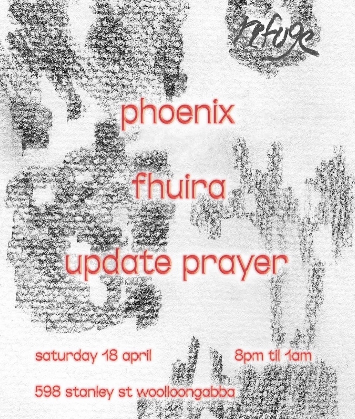refuge presents: phoenix, fhuira, update prayer 