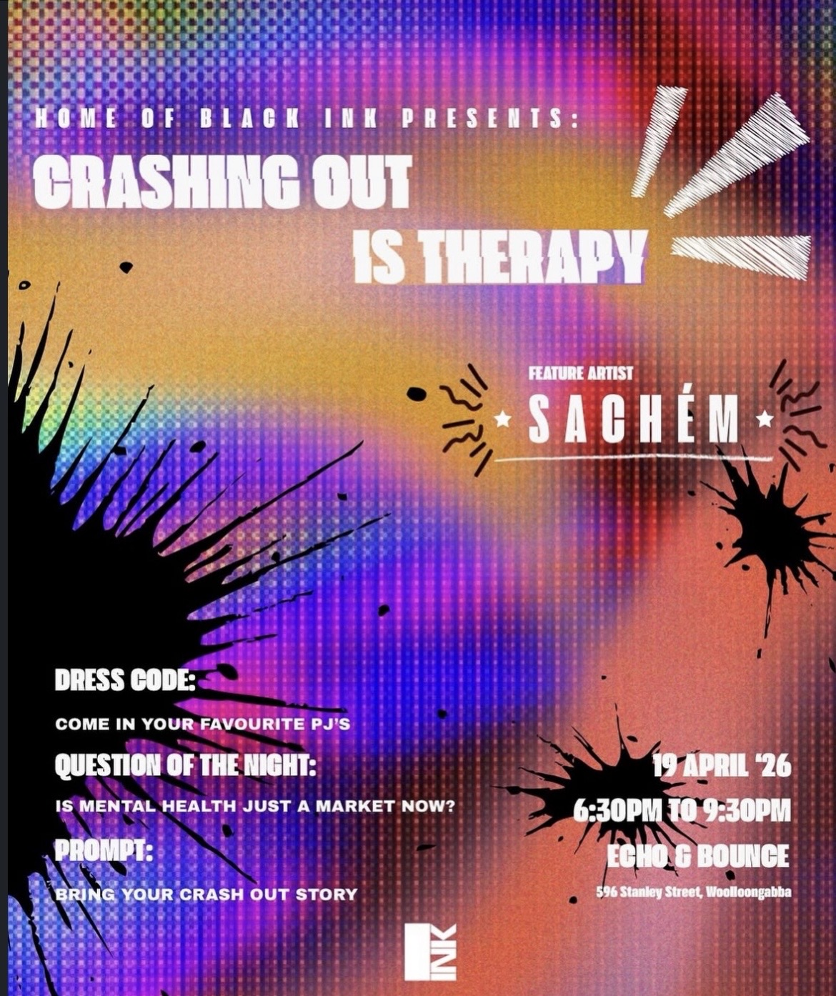 crashing out is therapy ft. sachemi