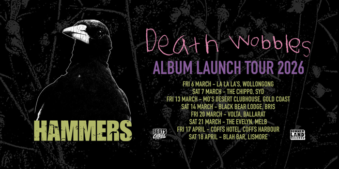 HAMMERS - Death Wobbles Album Tour Hammers, Parhelion and Fly Agaric