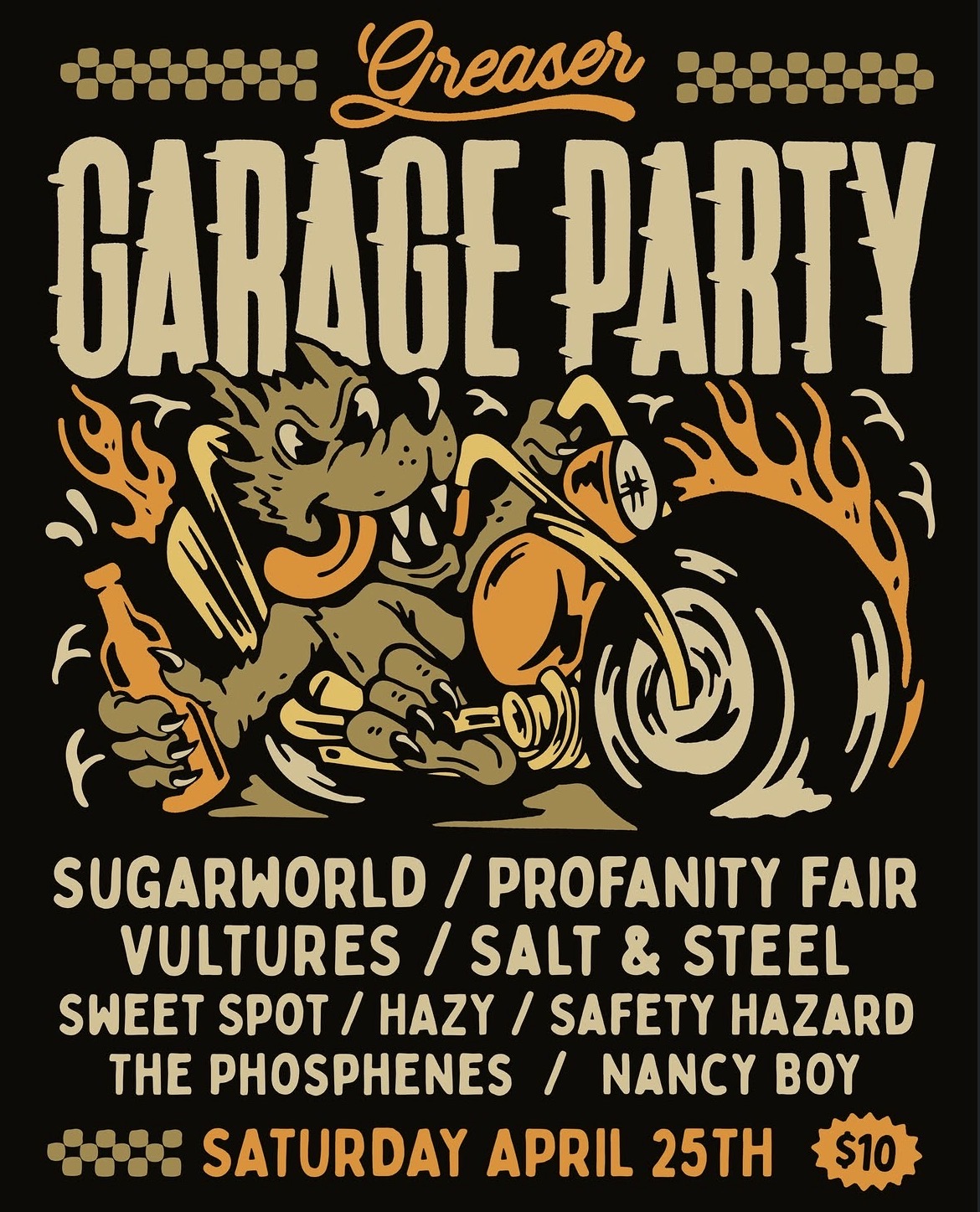 Greaser Garage Party!