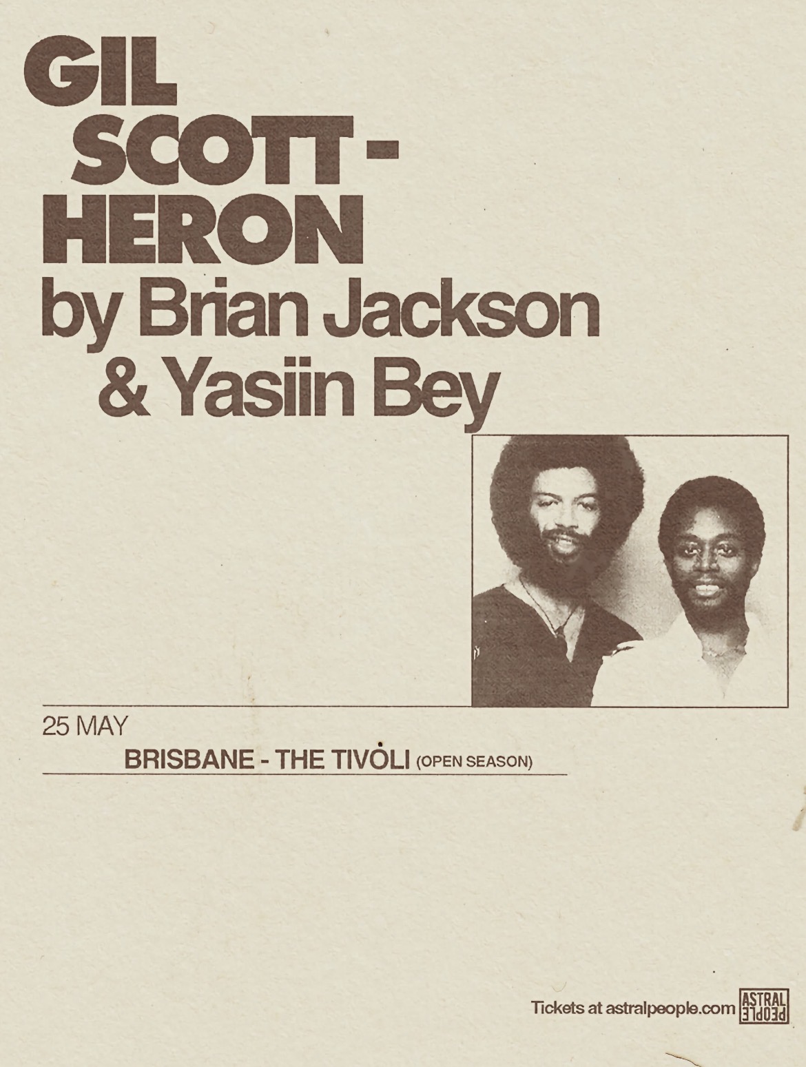 Gil Scott Heron - by Brian Jackson & Yasiin Bey
