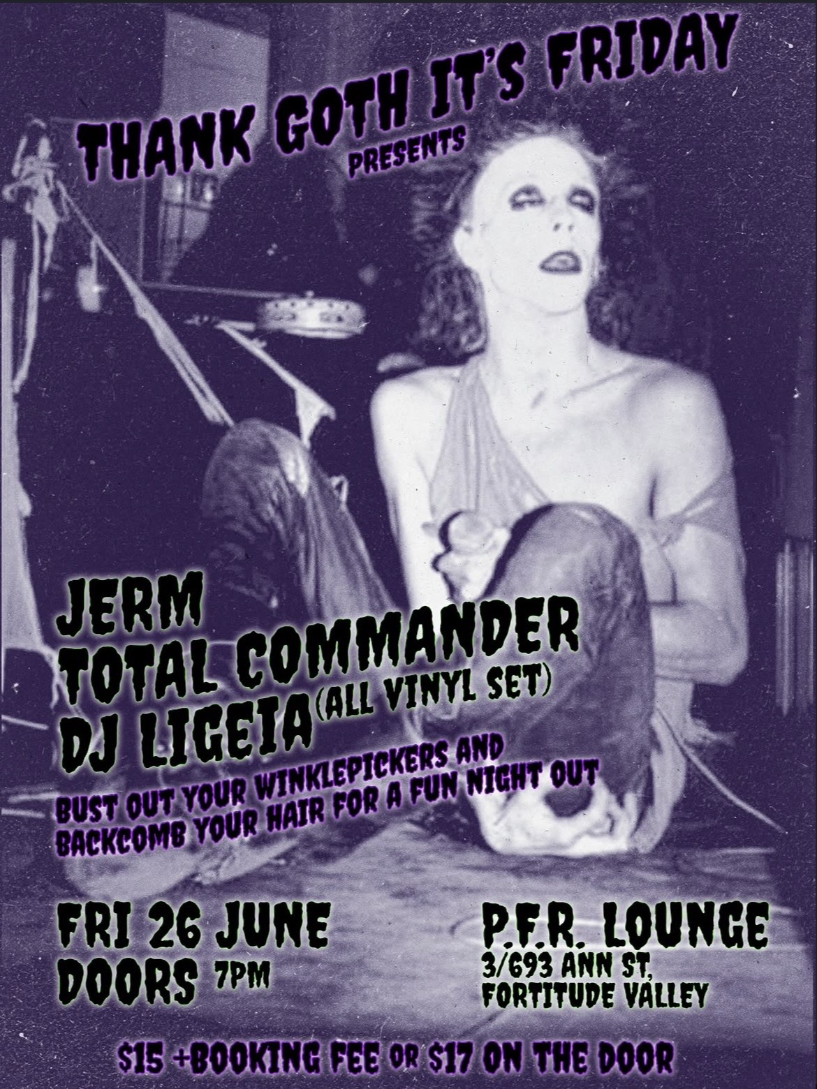 Thank God It’s Friday presents: Jerm + Total Commander + DJ Ligeia (All Vinyl Set)