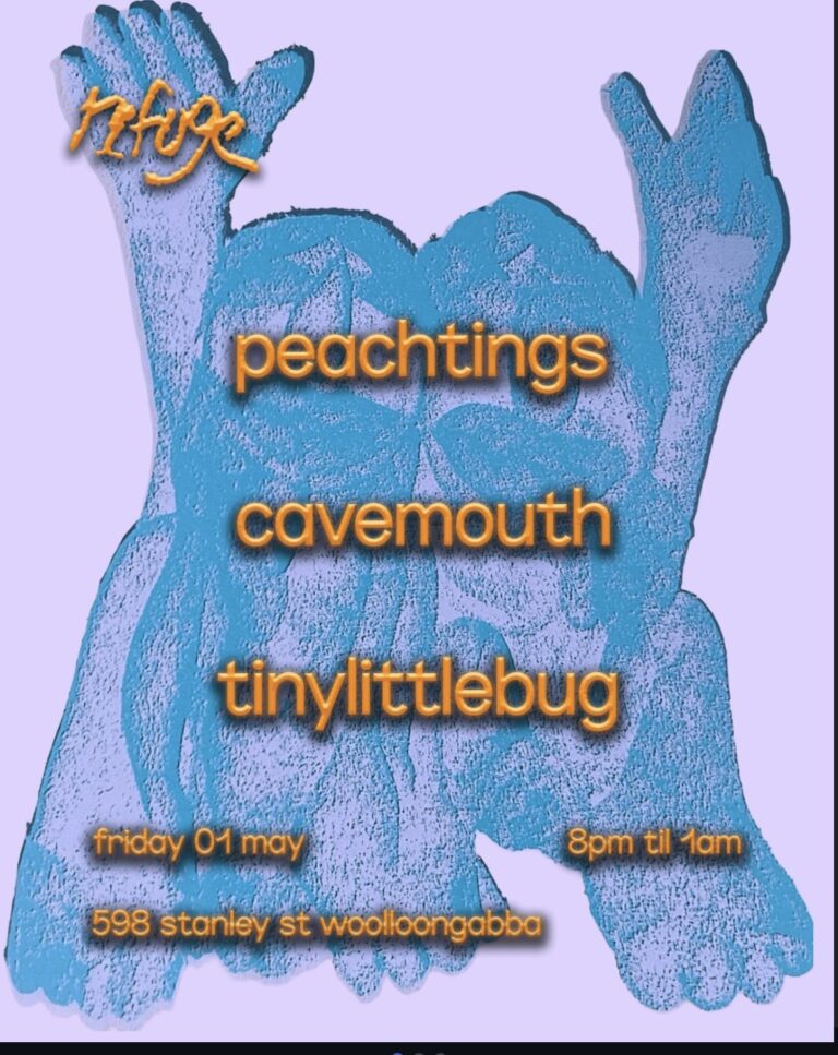 refuge presents: peachtings + cavemouth + tinylittlebug