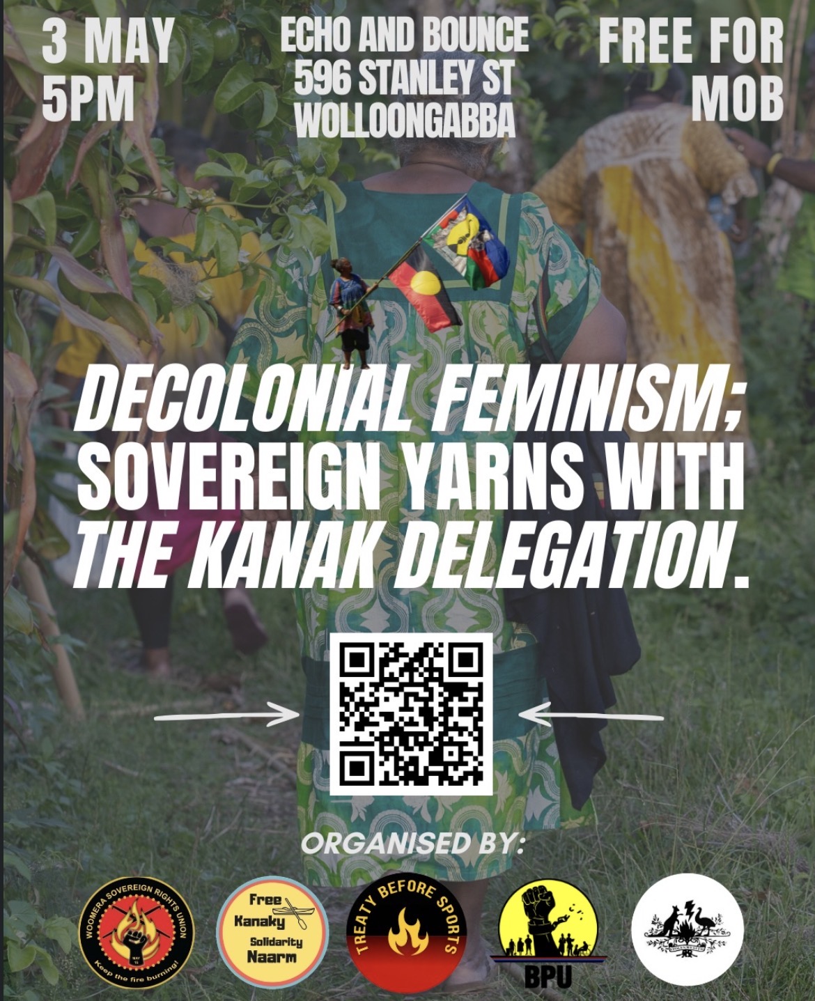 Decolonial Feminism: Soverign Yarns with The Kanako Delegation (FREE ENTRY FOR MOB)