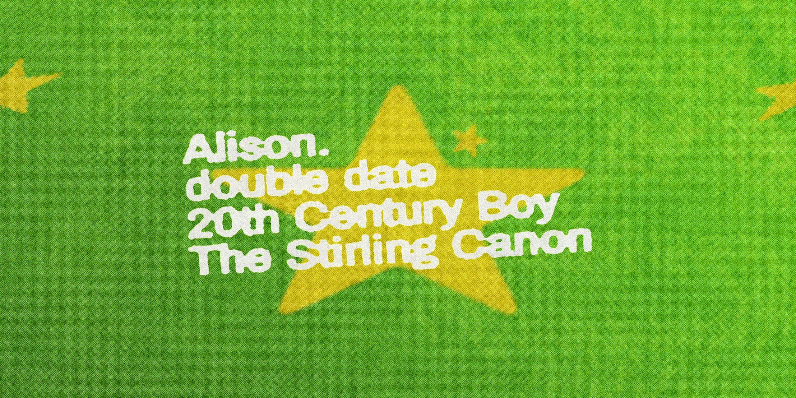 Alison and double date at Season Three! w/ 20th Century Boy and The Stirling Canon