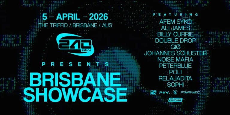 240kmh, Dark, POV, The Garage Sesh & Framed Agency Presents 240KMH Brisbane Showcase
