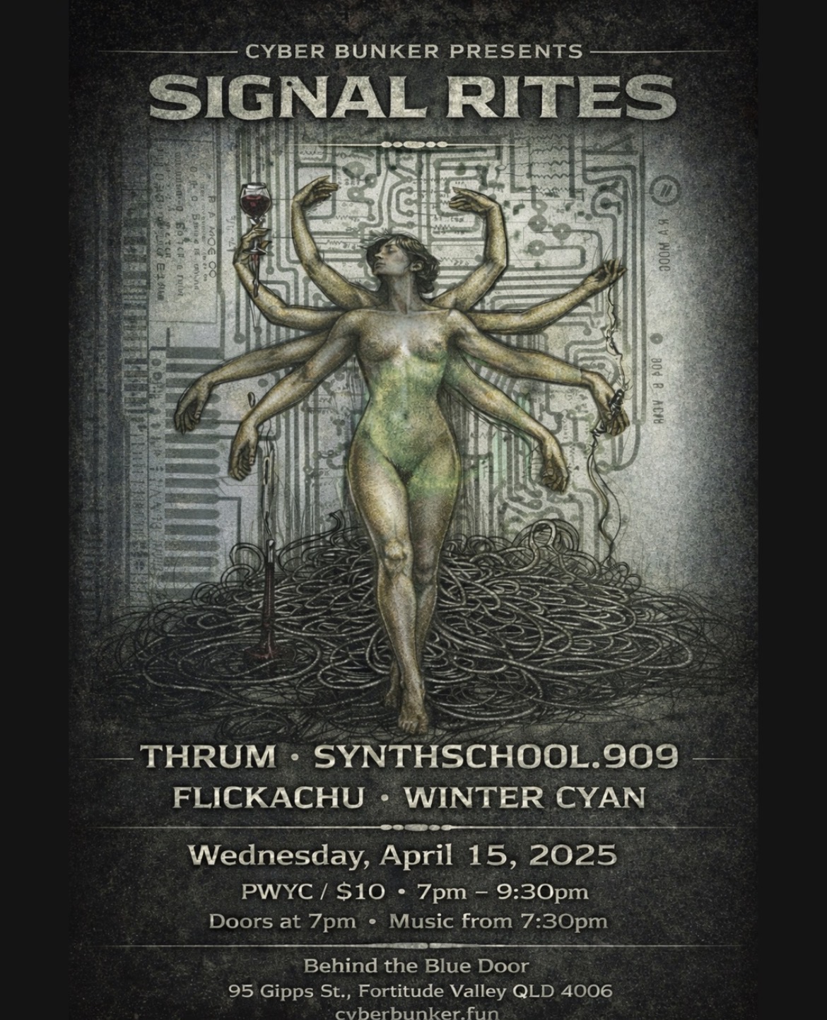 Signal Rites ft. Thrum, Synthschool.909, Flickachu and Winter Cyan