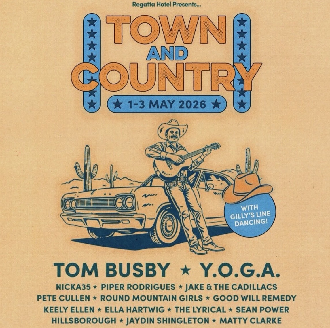 Town and Country (FREE ENTRY)