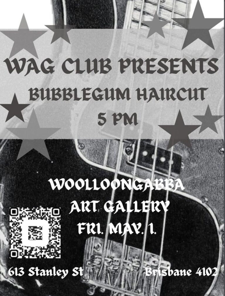 Wag Club presents: Bubblegum Haircut
