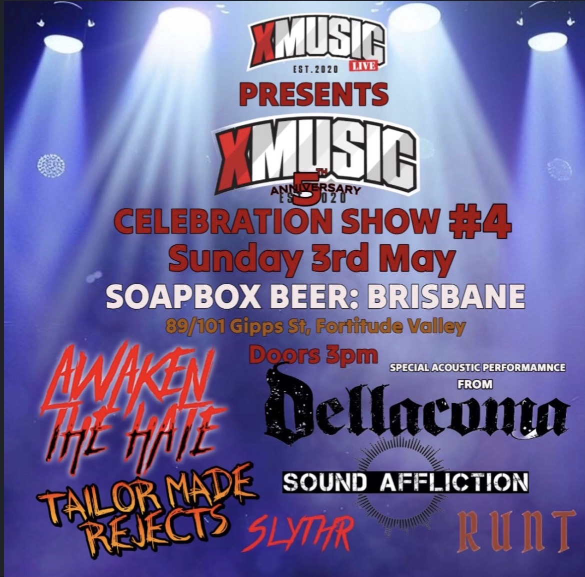 XMUSIC 5TH ANNIVERSARY SHOW