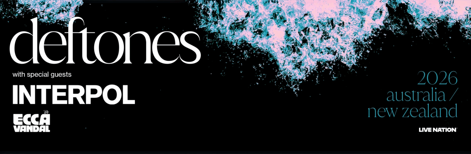 Deftones with support from Interpol and Ecca Vandal