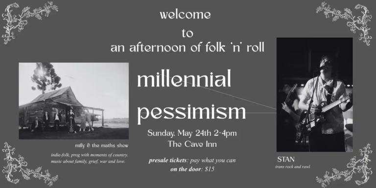 Millennial Pessimism (Milly & the Maths Show // STAN)