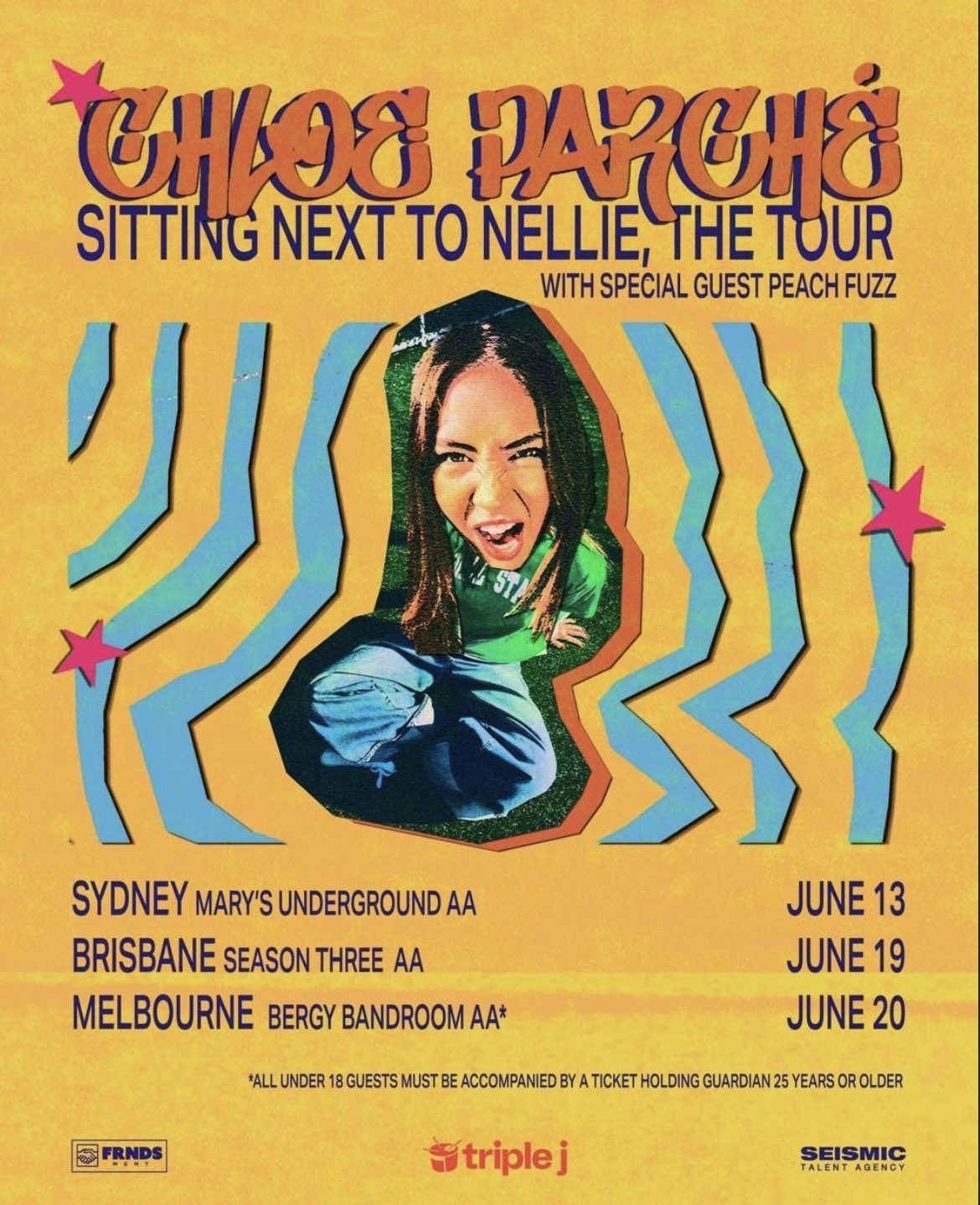 Chloe Parché - Sitting Next To Nellie Tour with support from Peach Fuzz