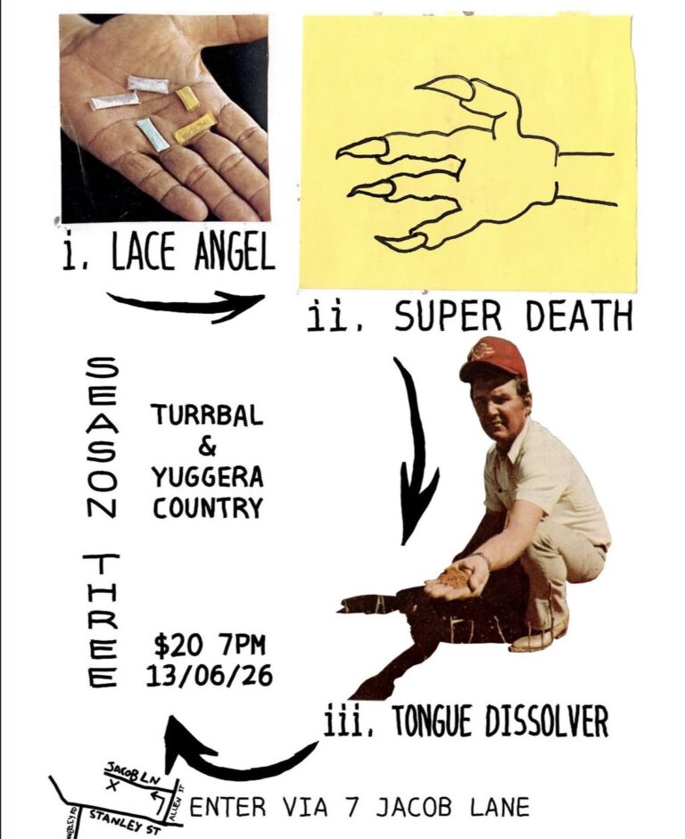 Lace Angel + Super Death + Tongue Dissolver