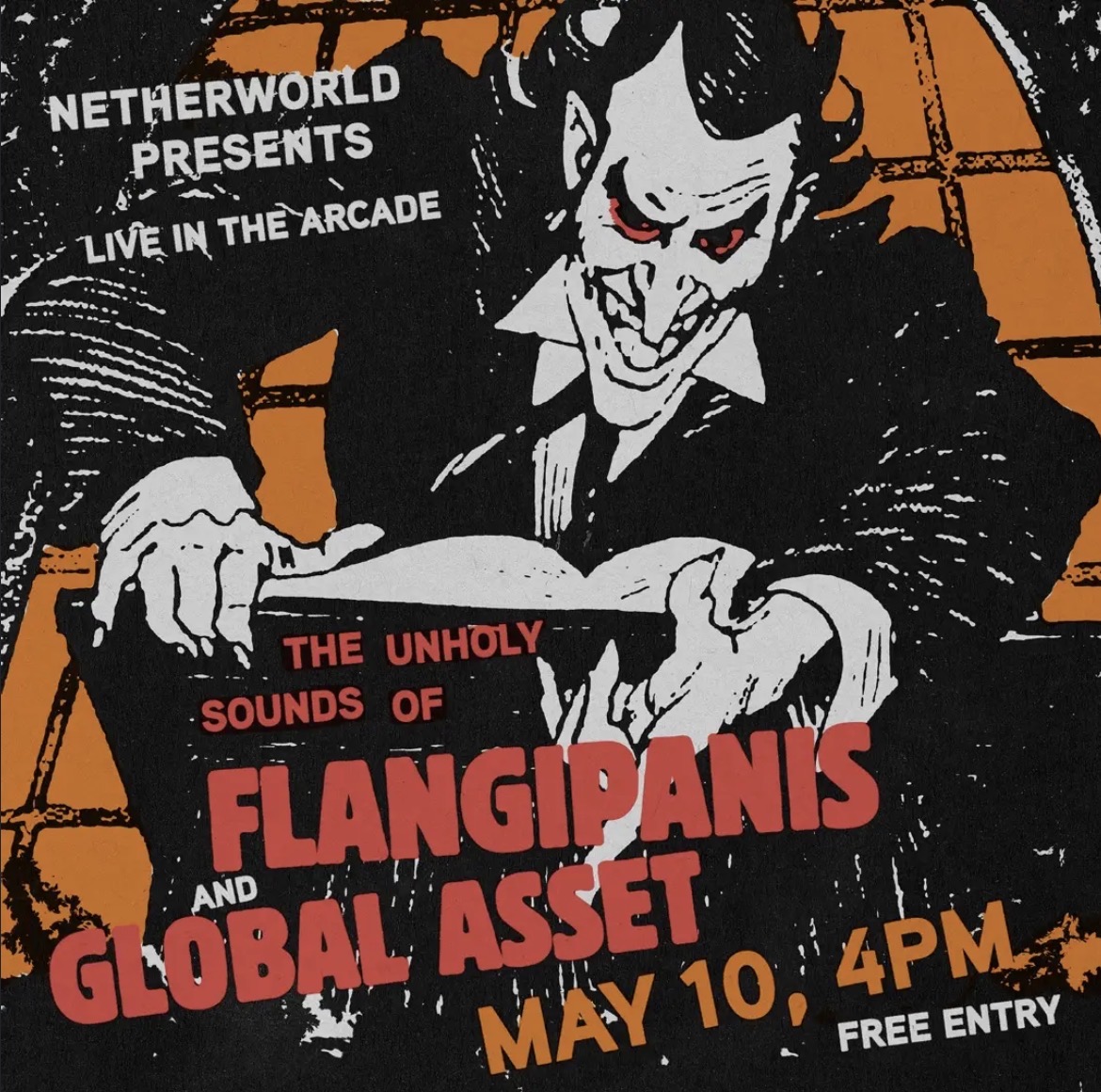 Flangipanis and Global Asset (FREE ENTRY)