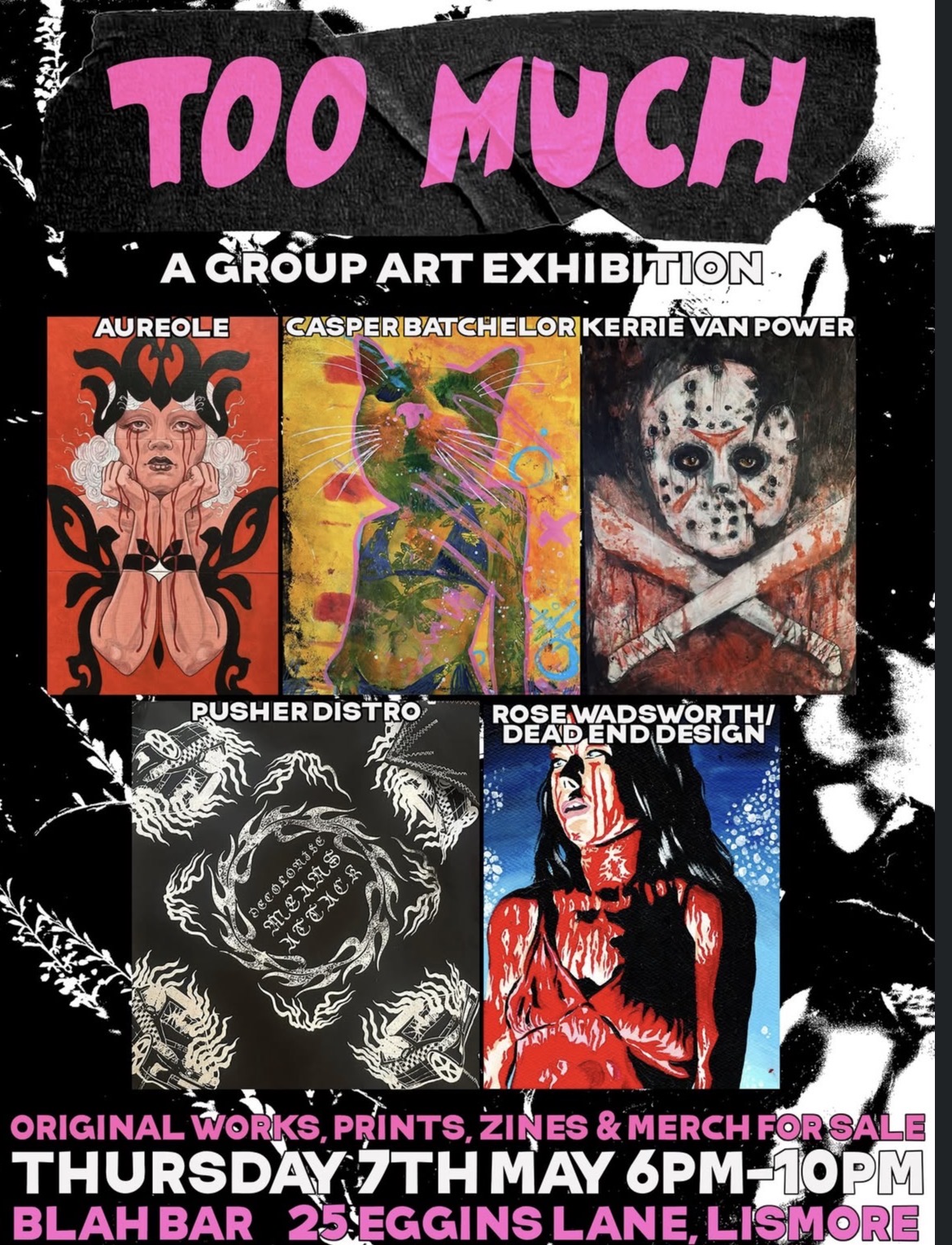 Too Much: A Group Art Exhibition (FREE ENTRY)