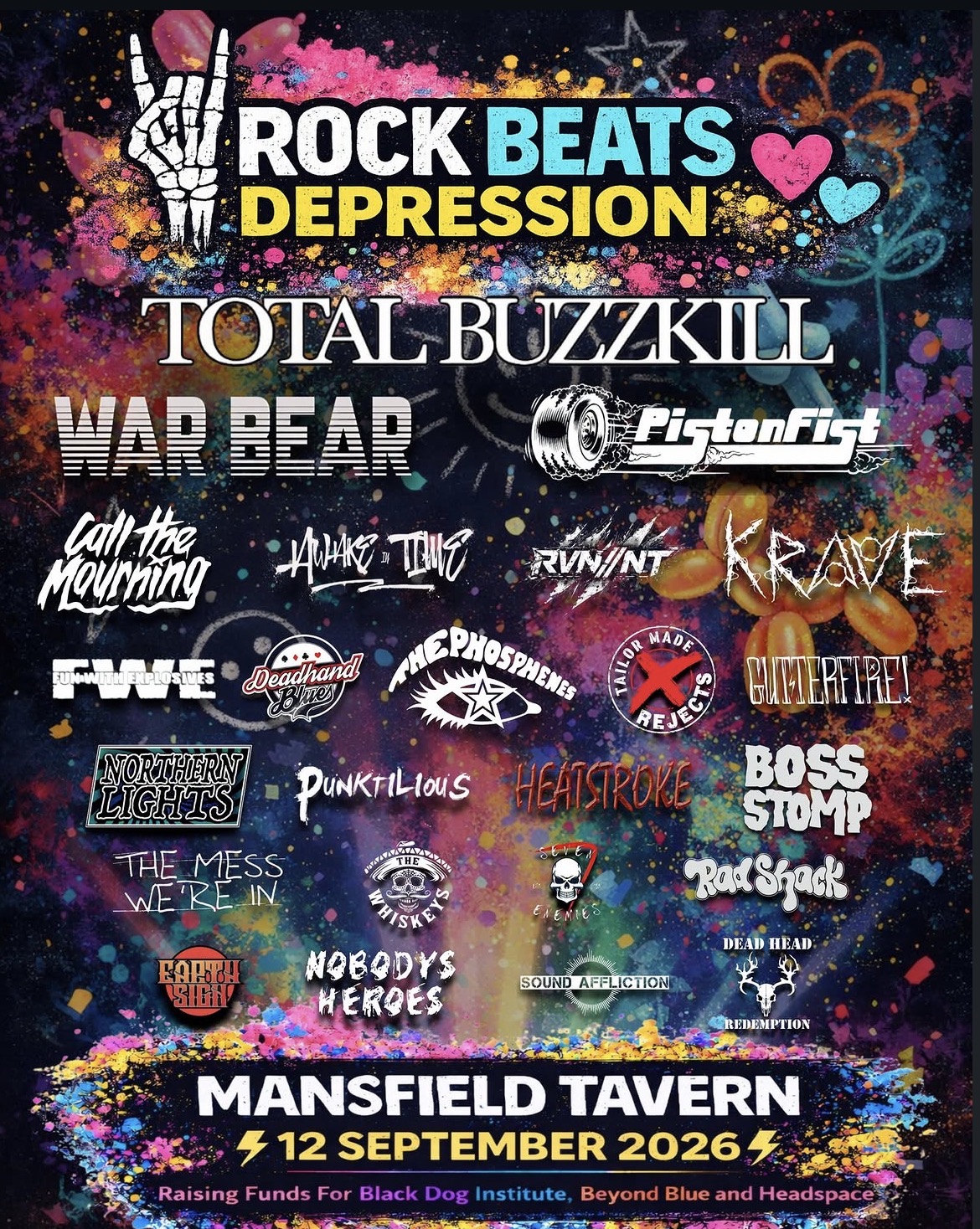 Rock Beats Depression