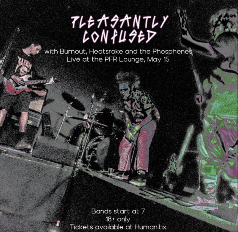 A Rock Show ft. Pleasantly Confused, Heatstroke, The Phosphenes, and Burnout