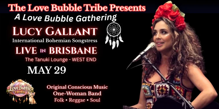 Lucy Gallant Live in Brisbane, Bohemian Songstress, Folk, Soul & Reggae (SOLD OUT)