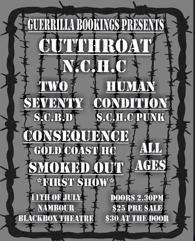 Cutthroat, Two Seventy, Human Condition, Consequence, Smoked Out 