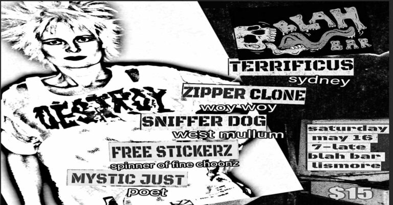 Terrificus + Zipper Clone +  Sniffer Dog + Mystic Just + Free Stickerz 
