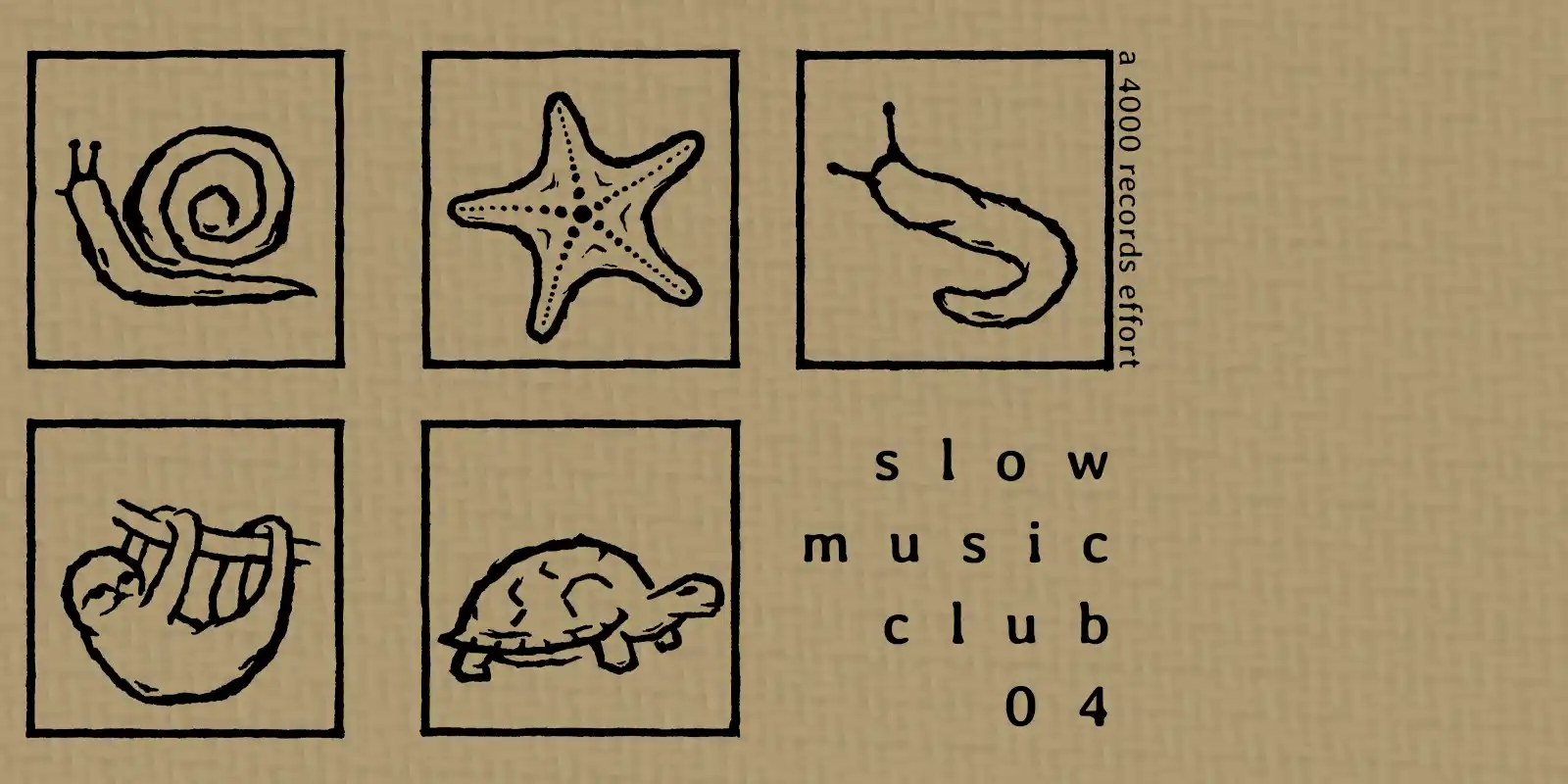 4000 records presents: slow music club 04 ft. , a.d. heaven, plainer, headland, and noir et blac