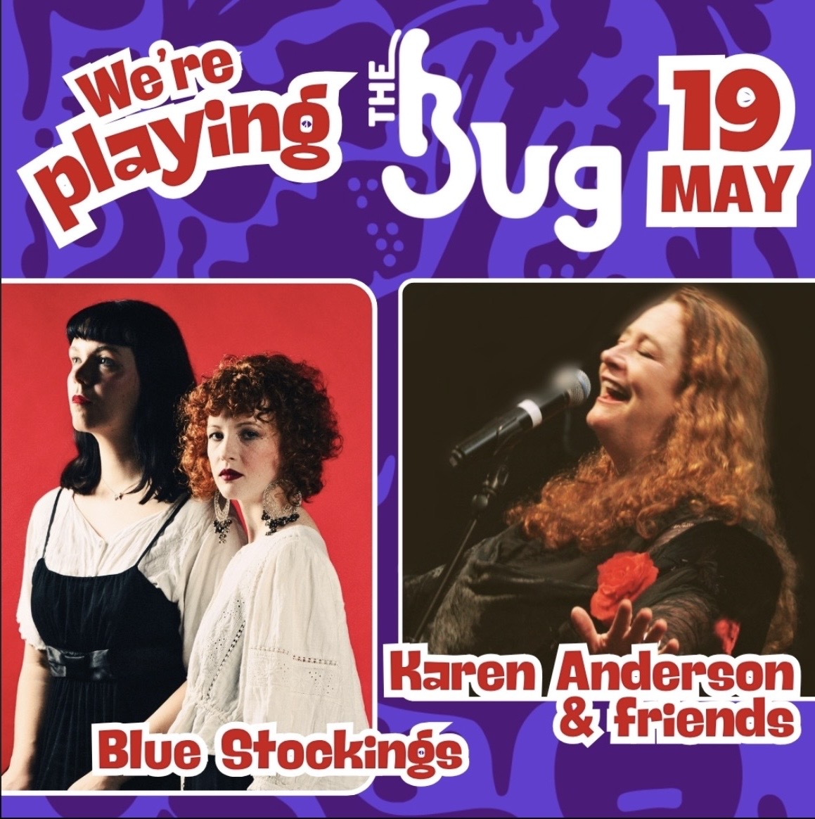 Blue Stockings with Karen Anderson & friends