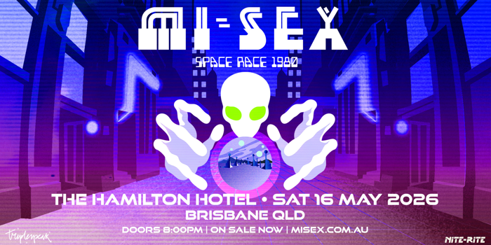 Presented by: Code One | Triplespeak | Nite-Rite Mi-Sex - SPACE RACE 1980 Tour with special guests