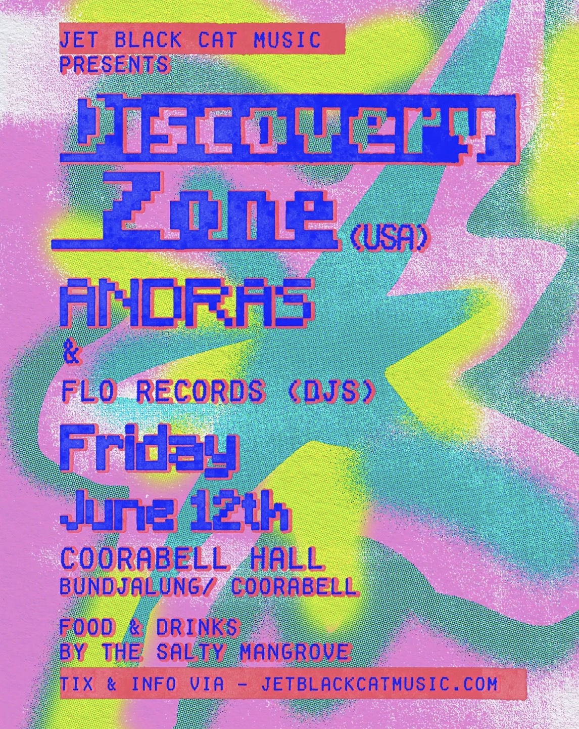 Jet Black Cat Music Presents Discovery Zone (USA) with Andras + Flo Records (DJs)