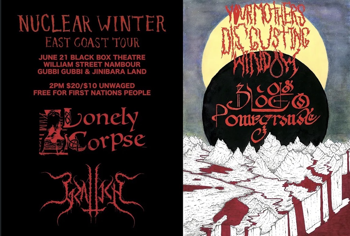 Your Mother’s Disgusting Window, Blood of a Pomegranate, Lonely Corpse and Gralloch